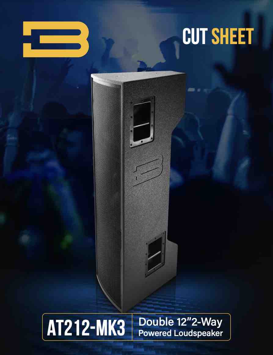 BASSBOSS AT212 MK3 Cutsheet PDF