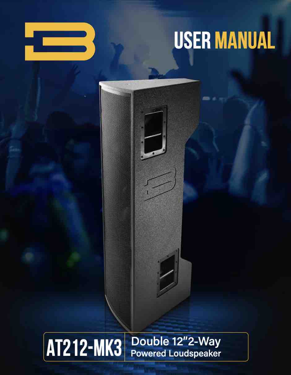 BASSBOSS AT212 MK3 Manual PDF