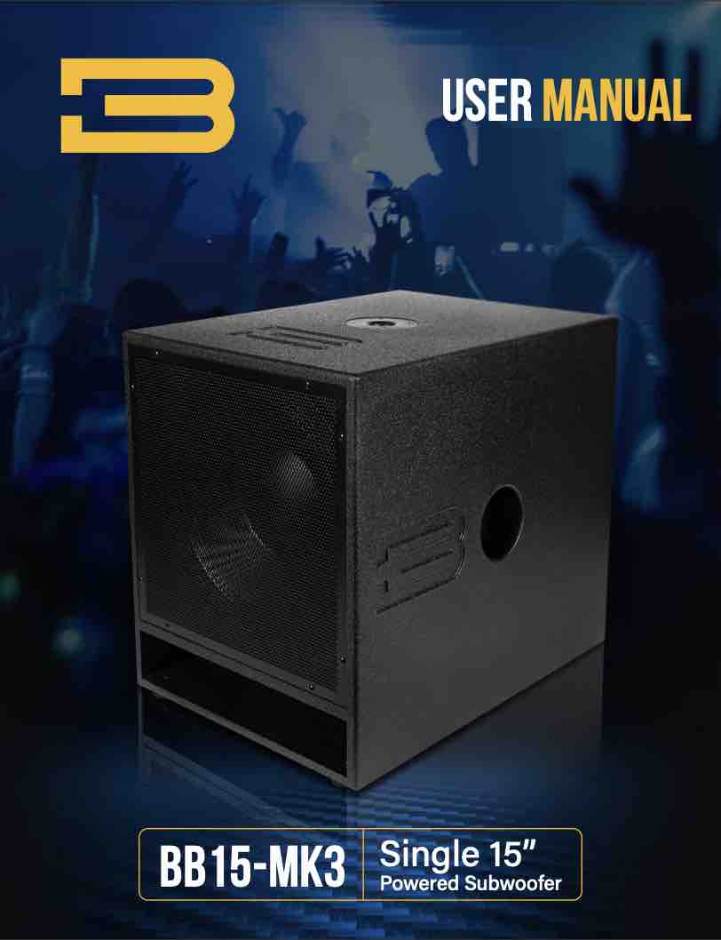 BASSBOSS BB15 MK3 Manual PDF