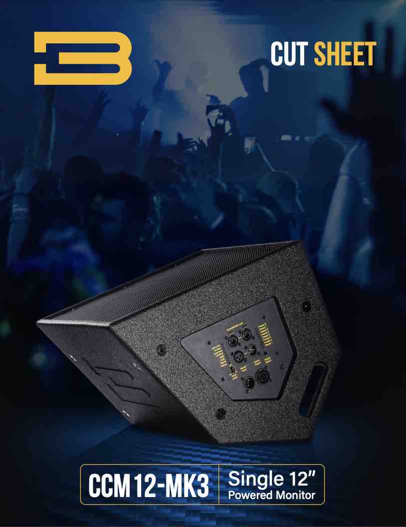 BASSBOSS CCM12 MK3 Technical Sheet PDF