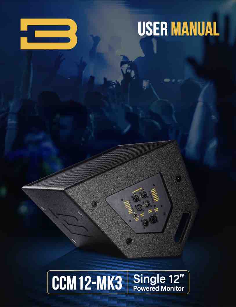BASSBOSS CCM12 MK3 Manual PDF