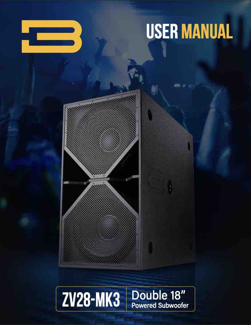 BASSBOSS ZV28 MK3 Technical Sheet PDF